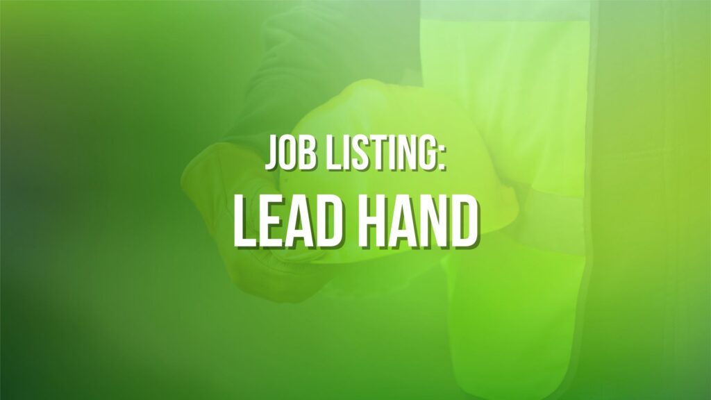 Lead Hand Careers